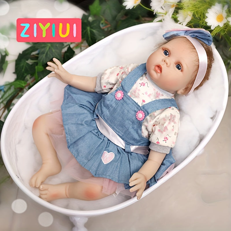 20 Inch Realistic Rebirth Doll Soft Silicone Newborn Toy