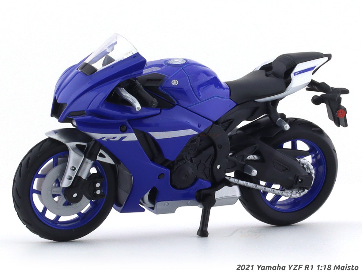 2021 Yamaha YZF R1 1:18 Maisto licensed diecast scale model bike