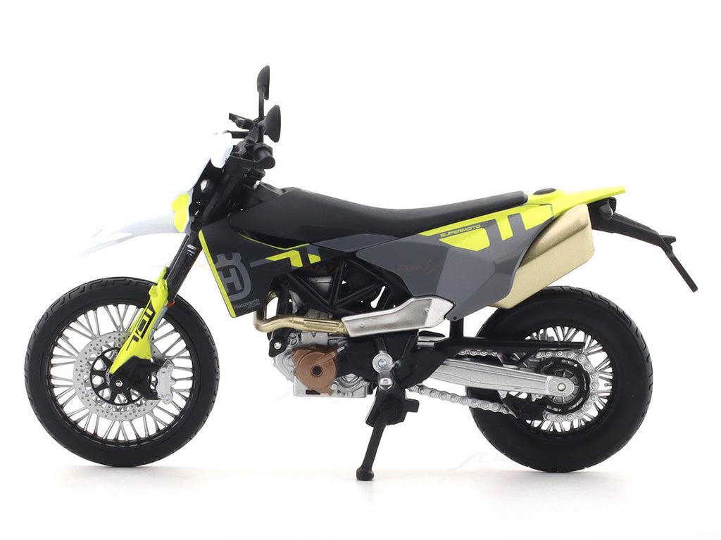 2023 Husqvarna 701 Supermoto 1:12 Maisto licensed diecast scale model bike