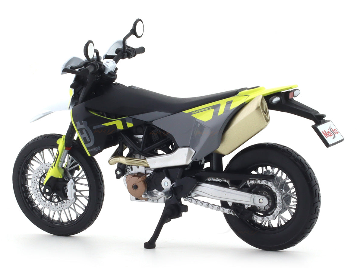 2023 Husqvarna 701 Supermoto 1:12 Maisto licensed diecast scale model bike