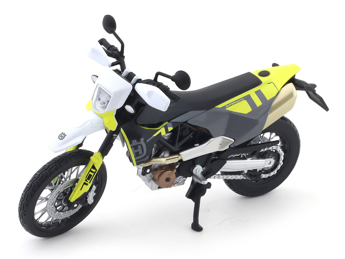 2023 Husqvarna 701 Supermoto 1:12 Maisto licensed diecast scale model bike