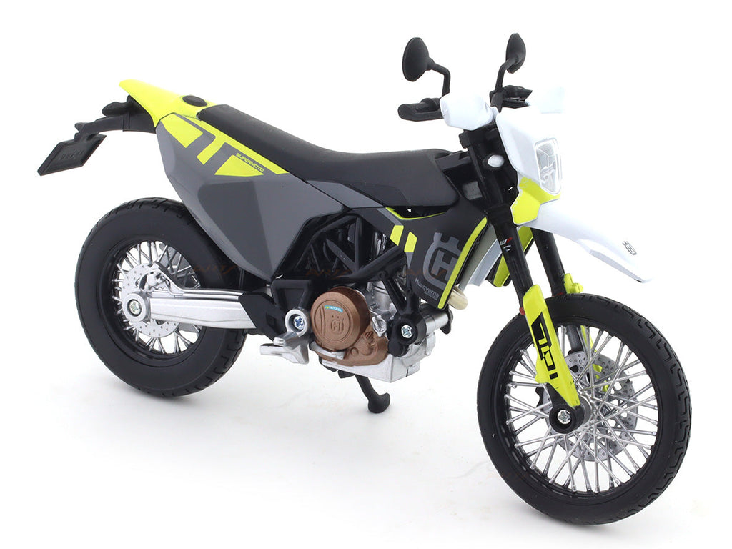 2023 Husqvarna 701 Supermoto 1:12 Maisto licensed diecast scale model bike