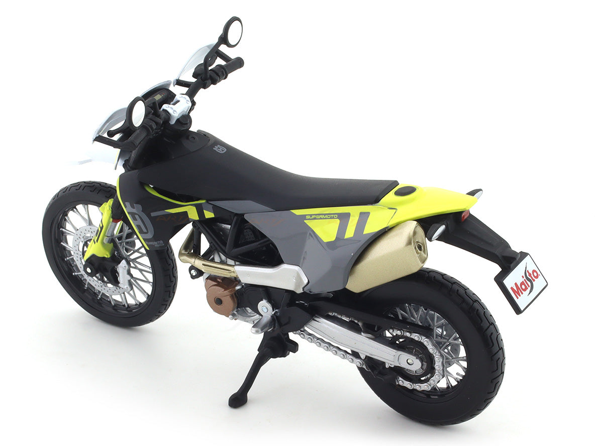 2023 Husqvarna 701 Supermoto 1:12 Maisto licensed diecast scale model bike