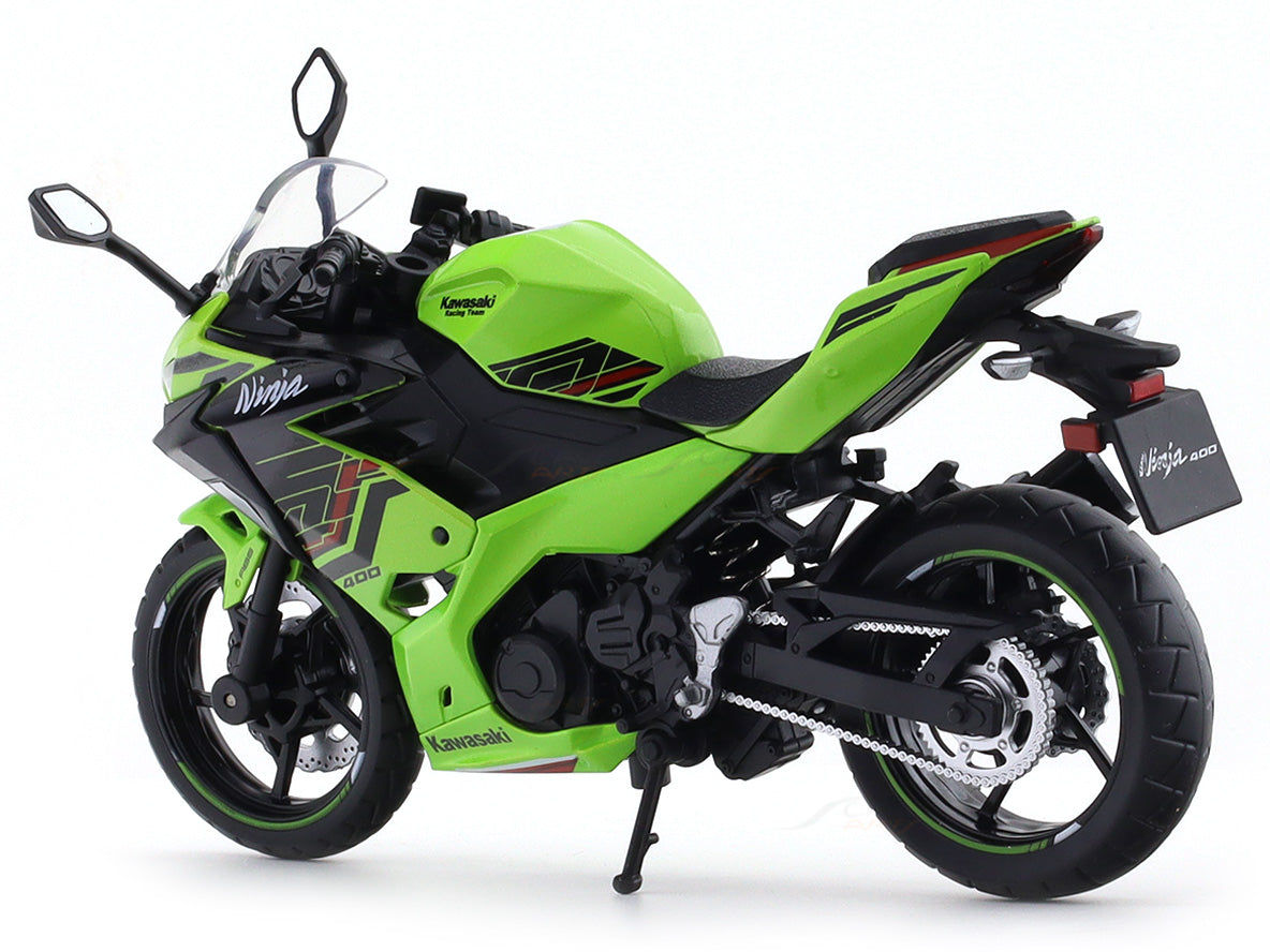 2023 Kawasaki Ninja 400 1:12 MSZ Licensed Diecast Scale Model Bike Collectible