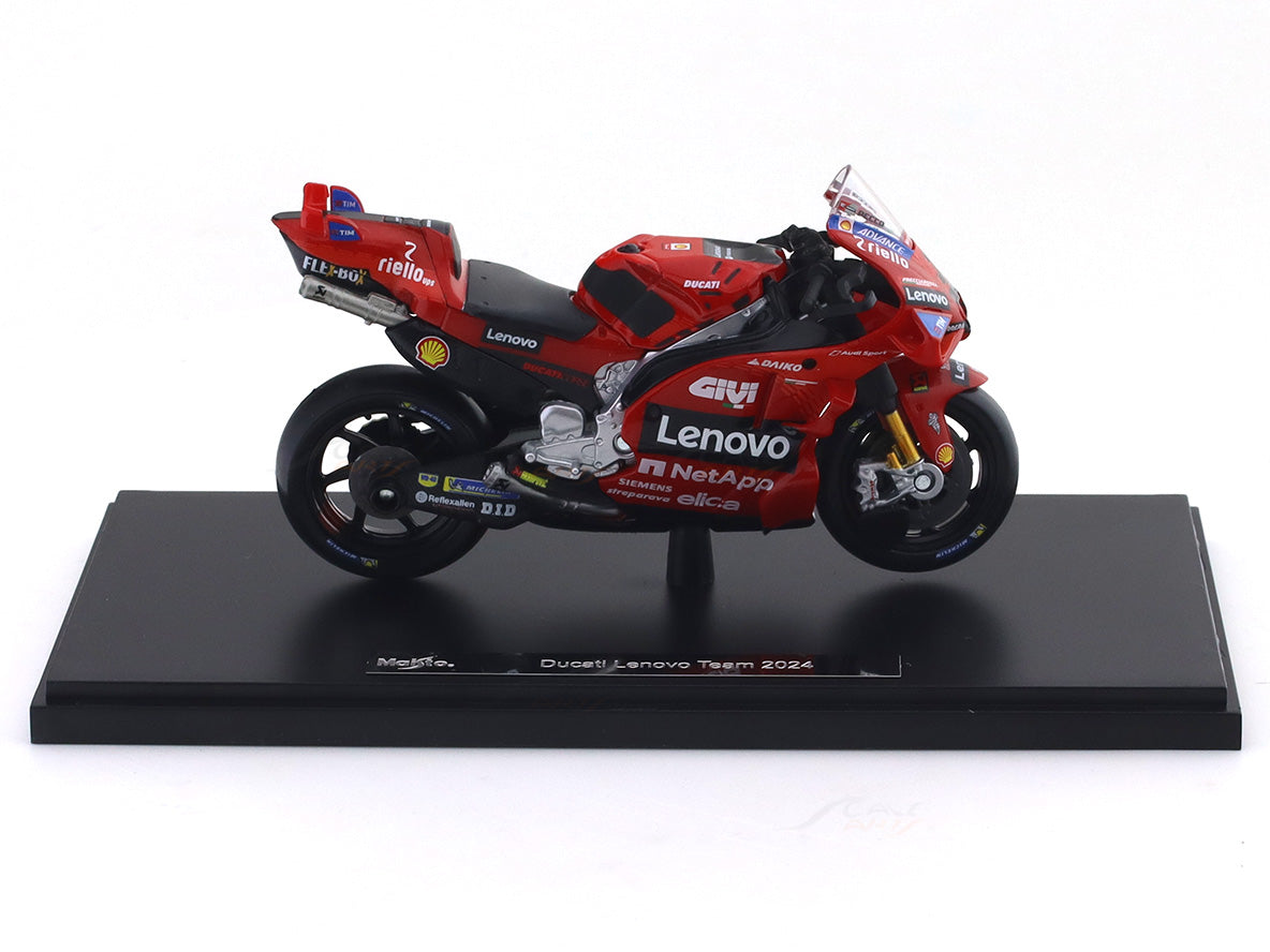 2024 Ducati Desmosedici GP #1 Moto GP Pecco 1:18 Maisto Licensed Diecast Scale Model Bike Collectible