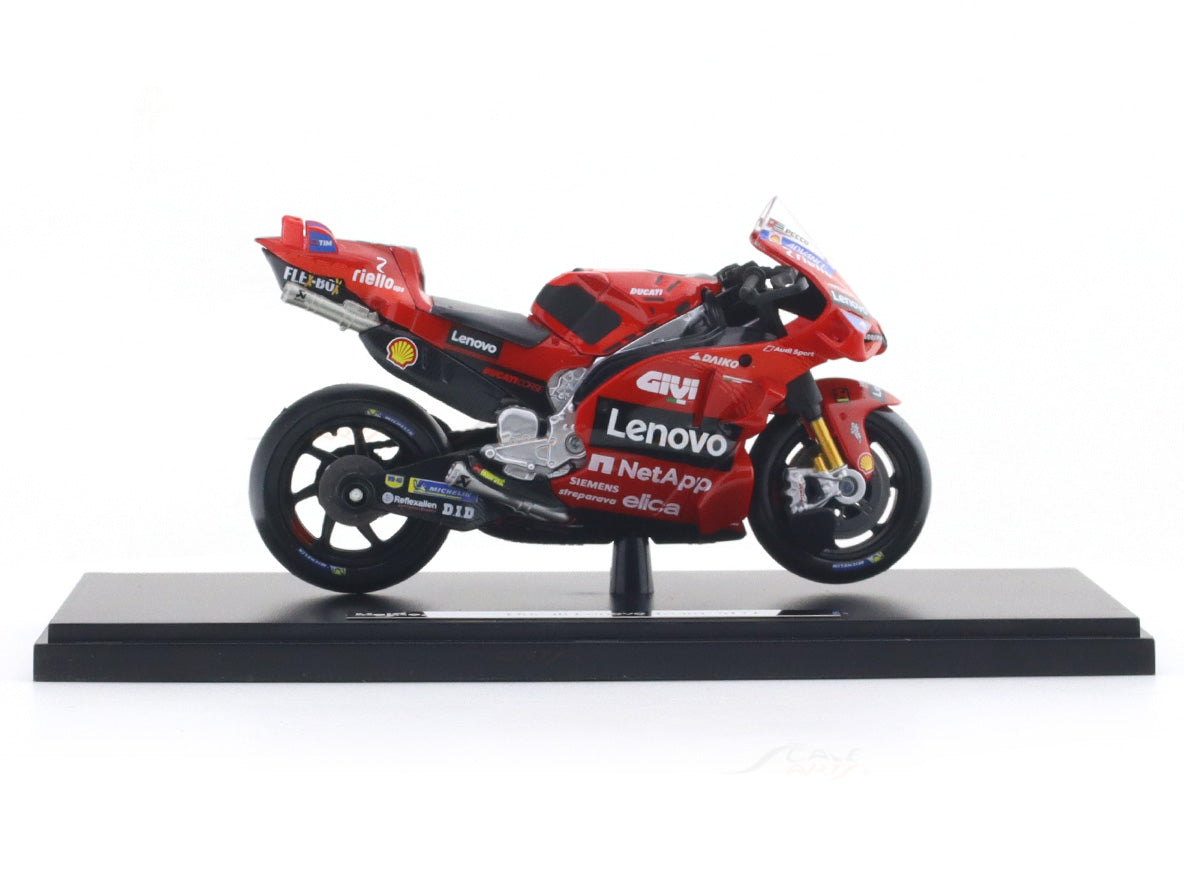 2024 Ducati Desmosedici GP #1 Moto GP Pecco 1:18 Maisto Licensed Diecast Scale Model Bike Collectible