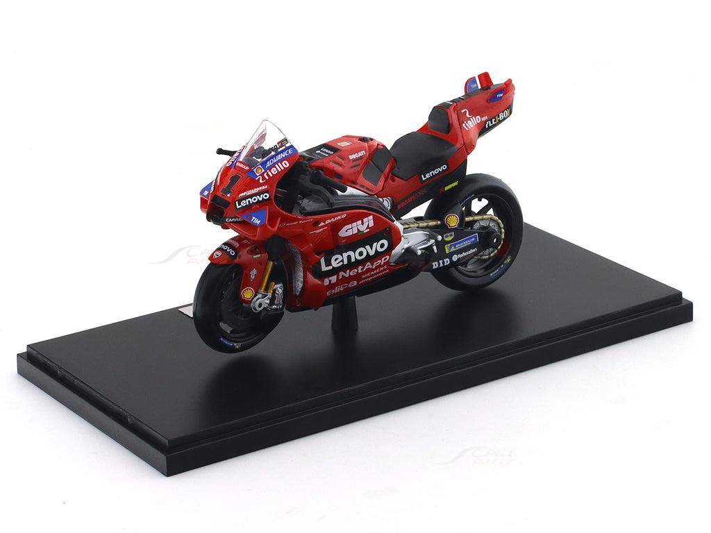 2024 Ducati Desmosedici GP #1 Moto GP Pecco 1:18 Maisto Licensed Diecast Scale Model Bike Collectible