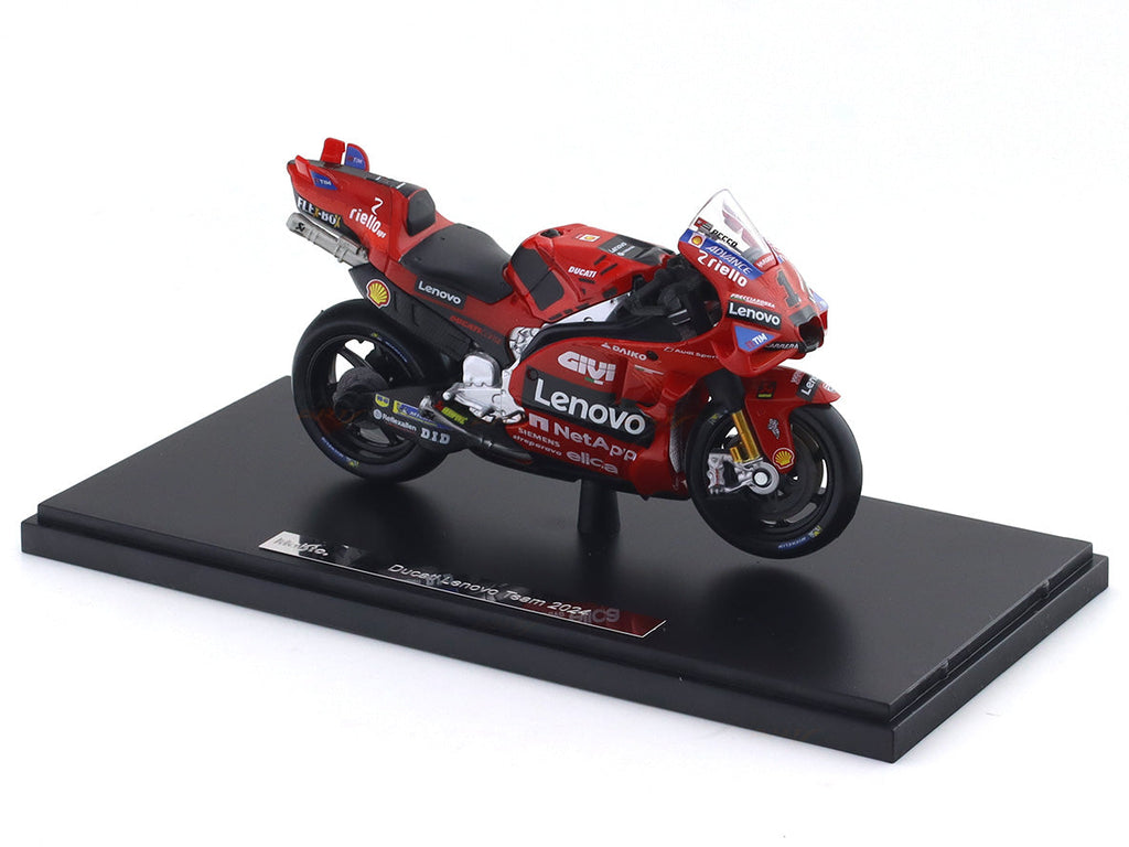 2024 Ducati Desmosedici GP #1 Moto GP Pecco 1:18 Maisto Licensed Diecast Scale Model Bike Collectible