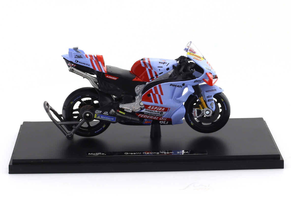 2024 Ducati Desmosedici GP23 Marc Marquez 1:18 Maisto licensed Moto GP diecast scale model bike