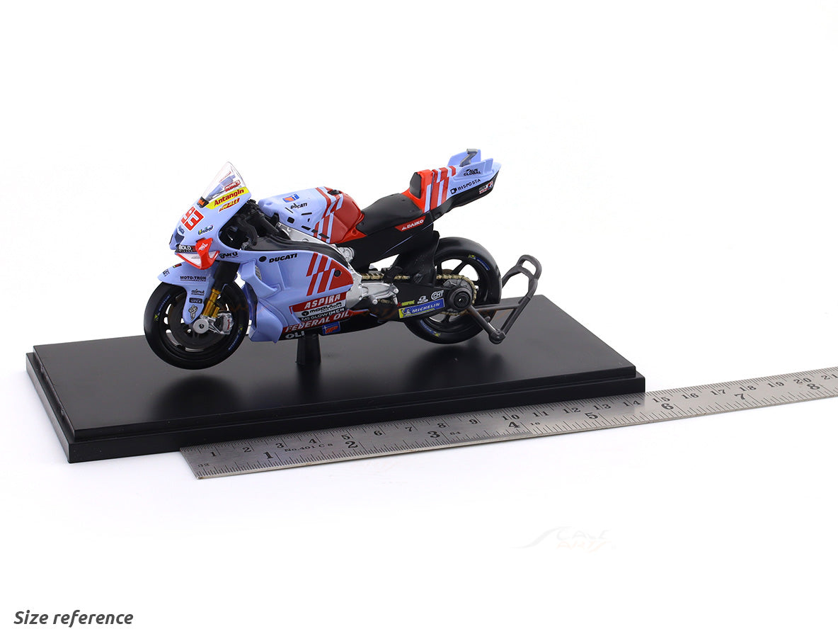 2024 Ducati Desmosedici GP23 Marc Marquez 1:18 Maisto licensed Moto GP diecast scale model bike