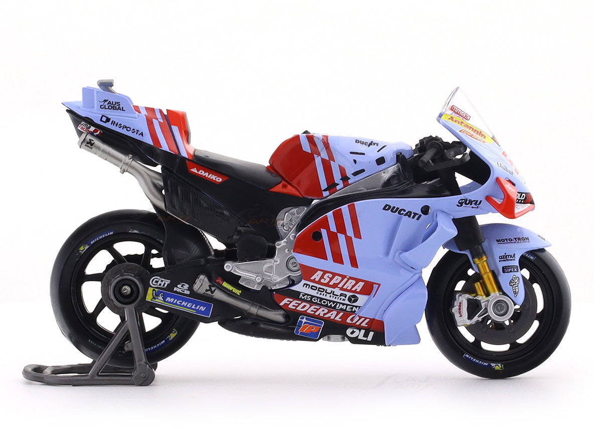 2024 Ducati Desmosedici GP23 Marc Marquez 1:18 Maisto licensed Moto GP diecast scale model bike