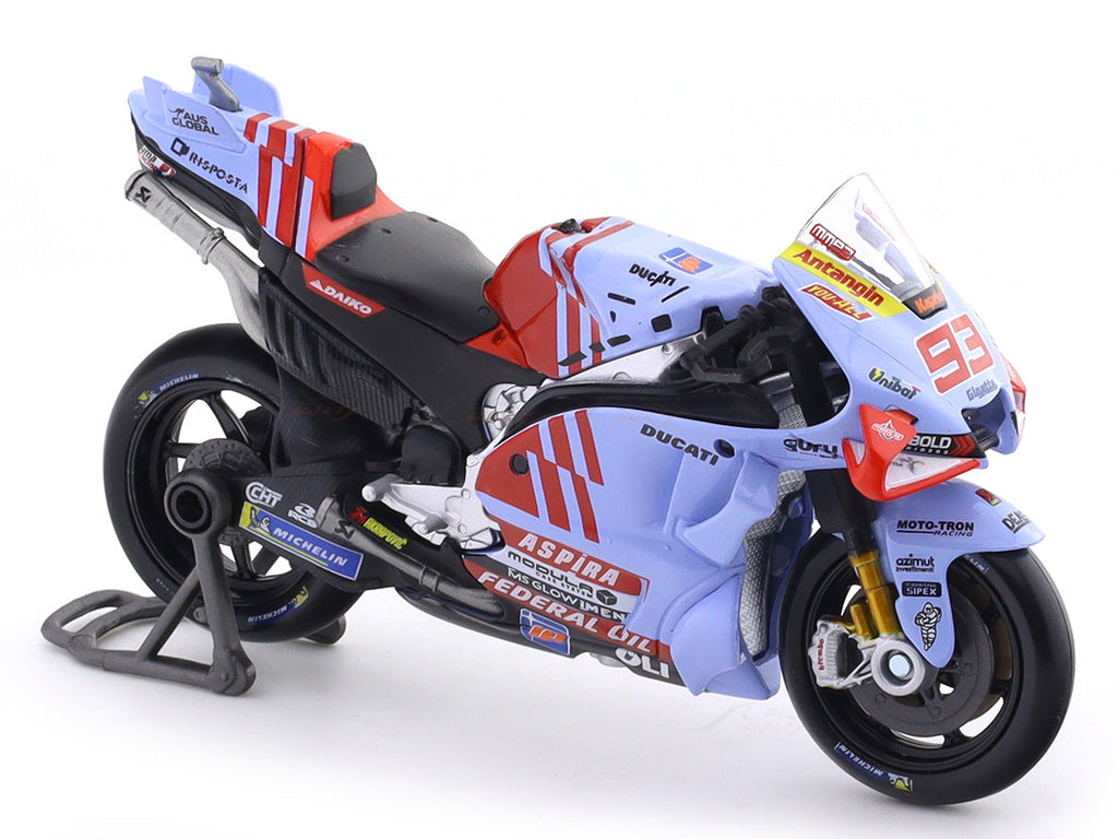 2024 Ducati Desmosedici GP23 Marc Marquez 1:18 Maisto licensed Moto GP diecast scale model bike