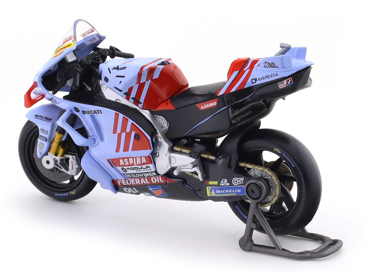 2024 Ducati Desmosedici GP23 Marc Marquez 1:18 Maisto licensed Moto GP diecast scale model bike