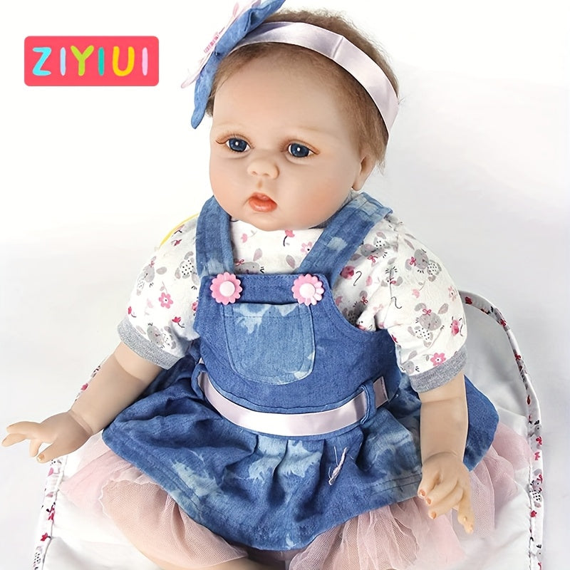20 Inch Realistic Rebirth Doll Soft Silicone Newborn Toy