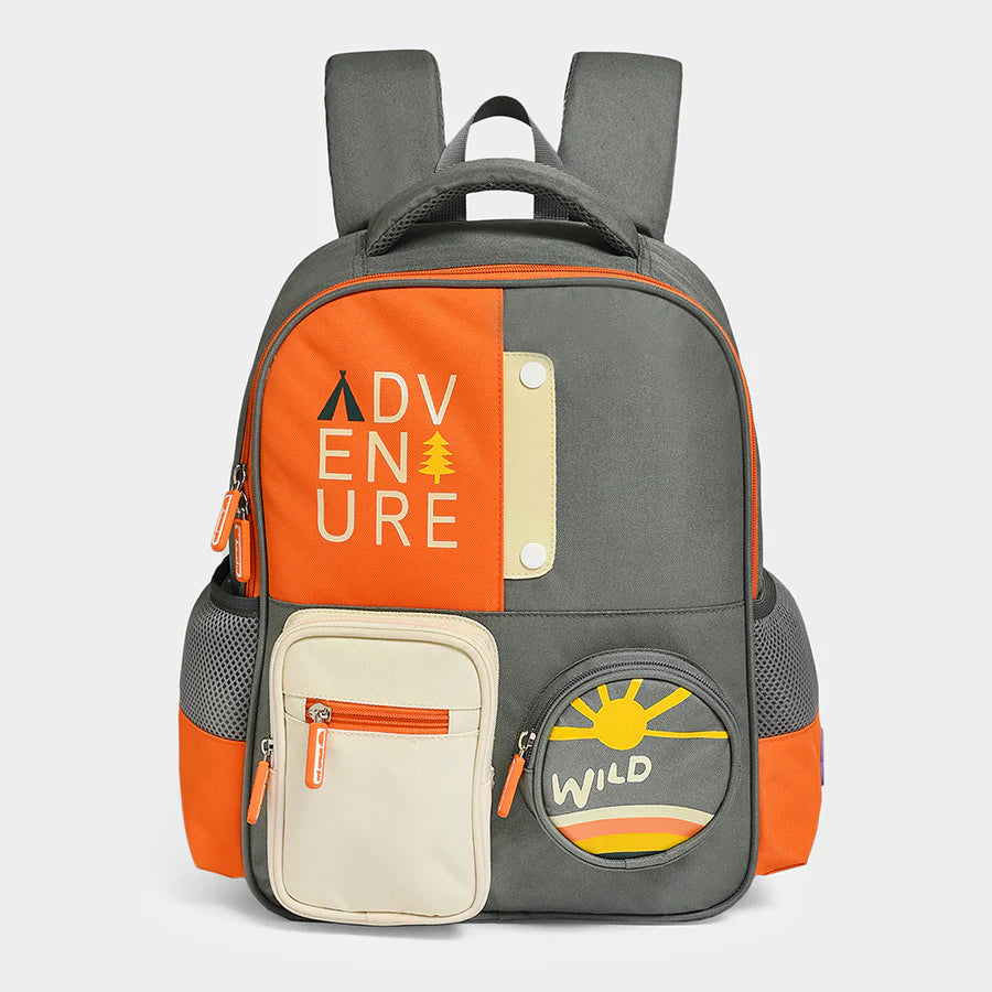 1Pk 100% Polyester Woven Backpack