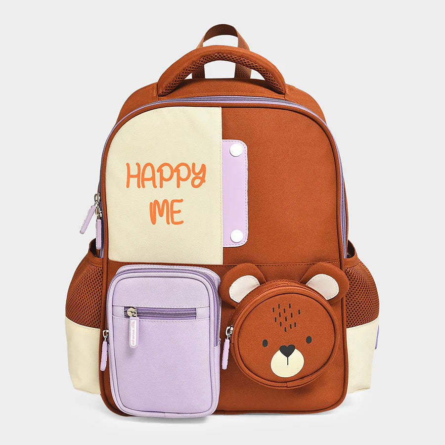 1Pk 100% Polyester Woven Backpack