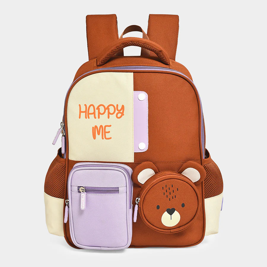 1Pk 100% Polyester Woven Backpack