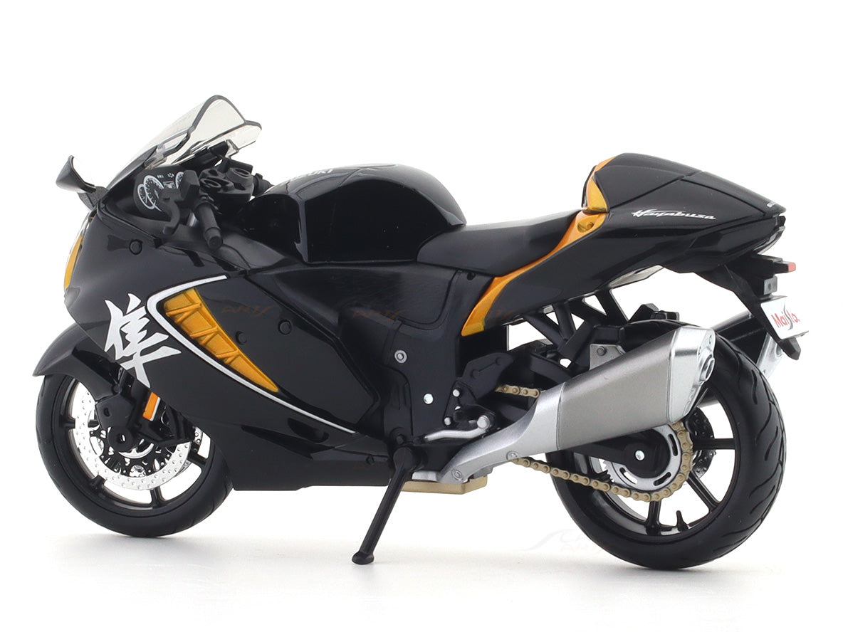 2022 Suzuki Hayabusa Black 1:12 Maisto Licensed Scale Model bike collectible