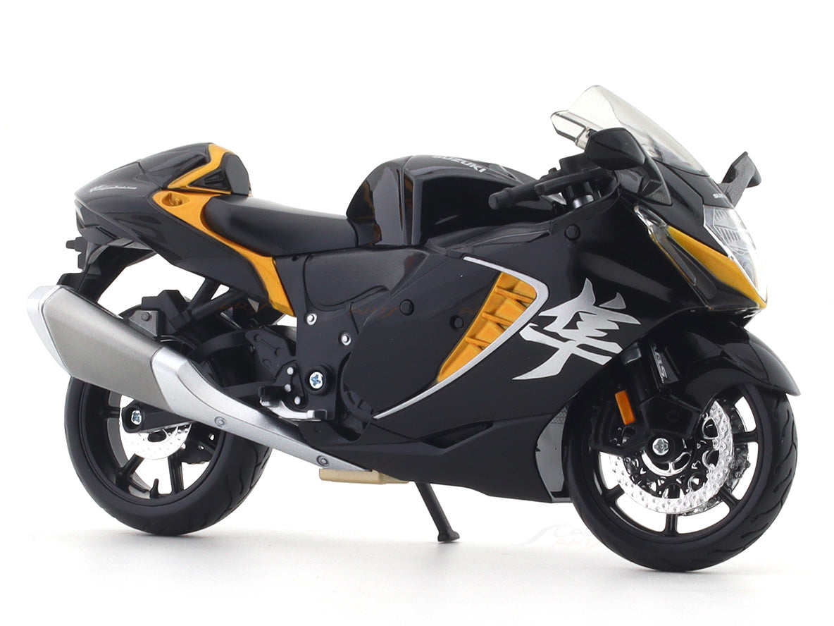 2022 Suzuki Hayabusa Black 1:12 Maisto Licensed Scale Model bike collectible