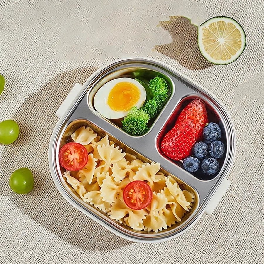 2Pk Stainless Steel Stainless Steel Lunch Box