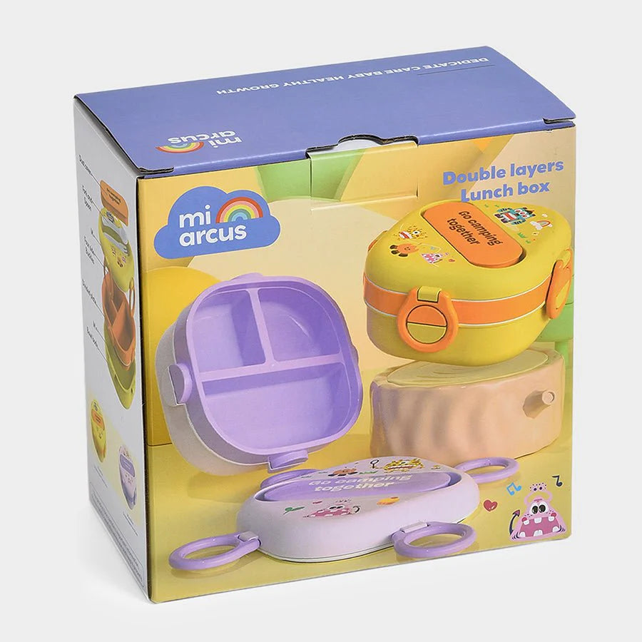 1Pk Pba Free Plastic Pp Lunch Box