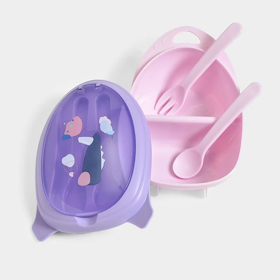 3Pk Pba Free Plastic Pp Food Box & Water Bottle Set