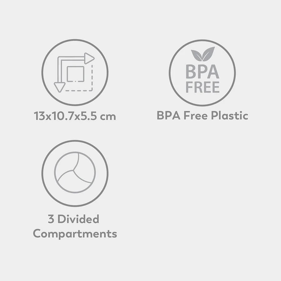 1Pk Pba Free Plastic Pp Snack Box