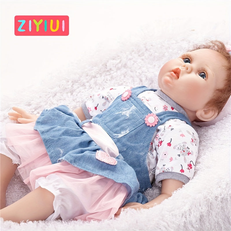 20 Inch Realistic Rebirth Doll Soft Silicone Newborn Toy