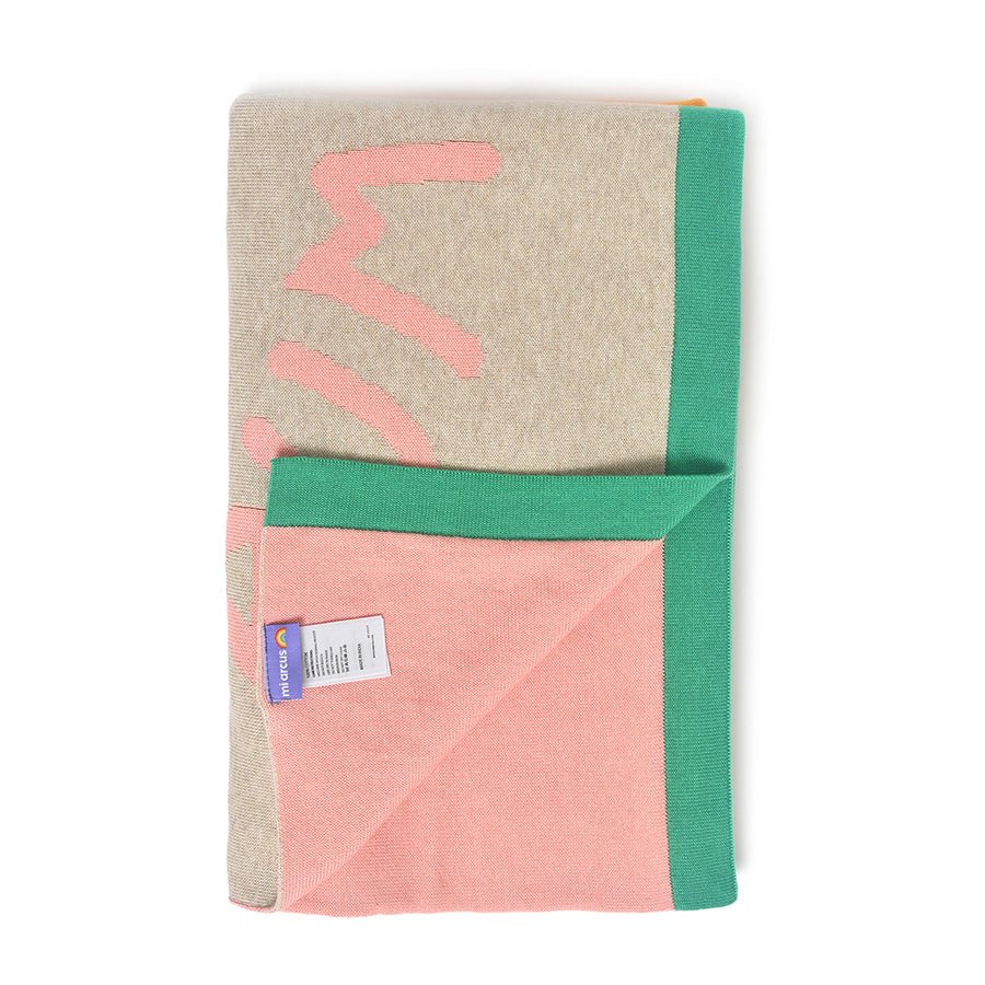 1Pk Cotton Knitted Blanket