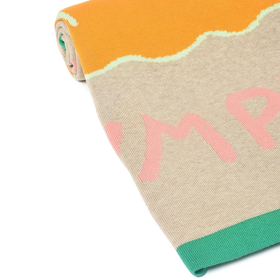 1Pk Cotton Knitted Blanket