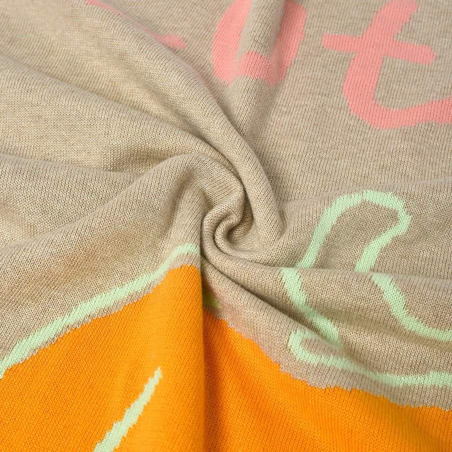 1Pk Cotton Knitted Blanket