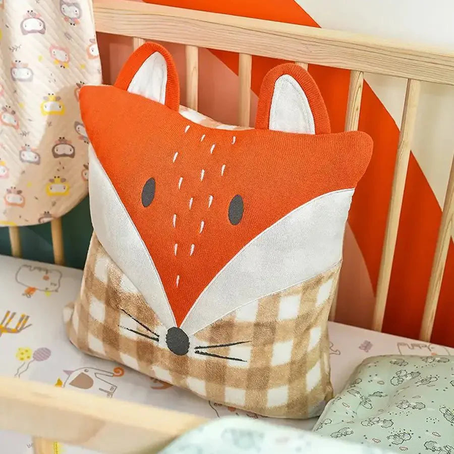 1Pk Cotton/Polyester Coral Cushion Cover