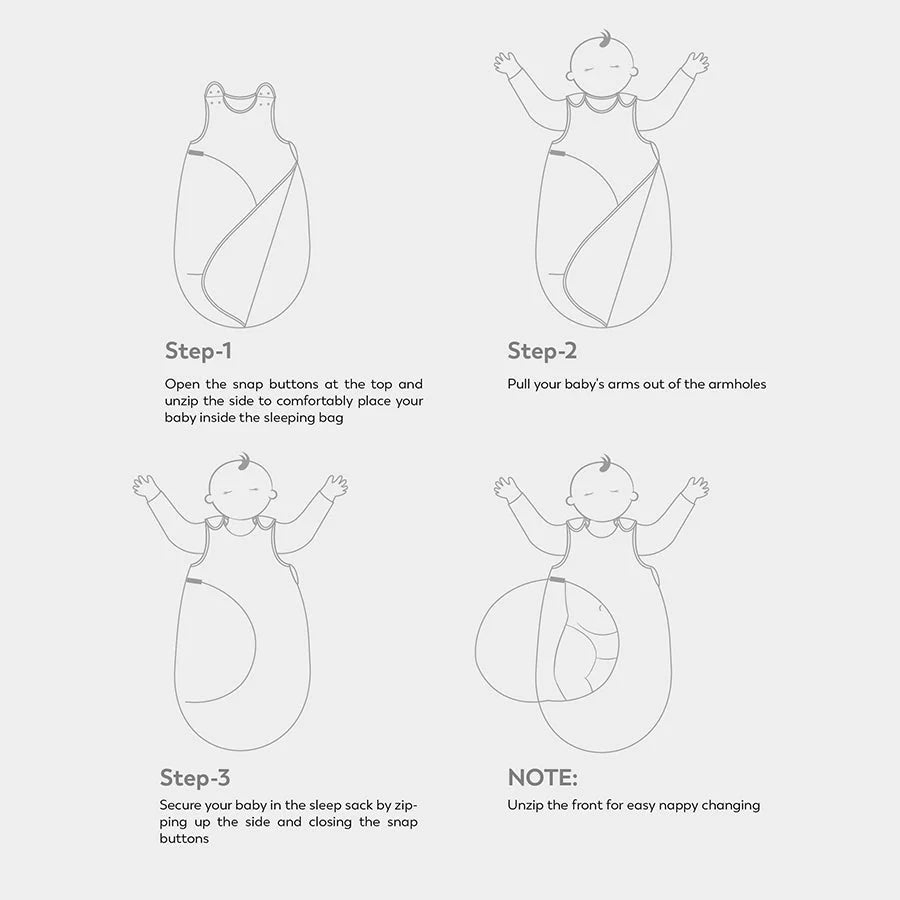 1Pk Cotton Knitted - Interlock Sleeping Bag