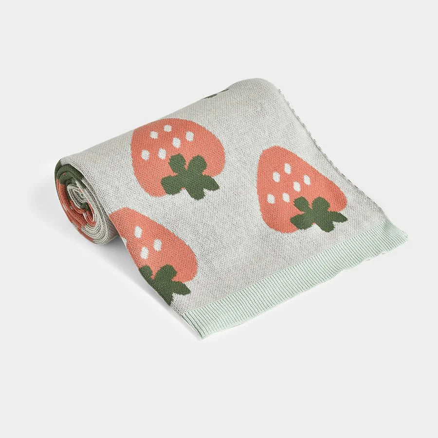 1Pk Cotton Knitted Blanket