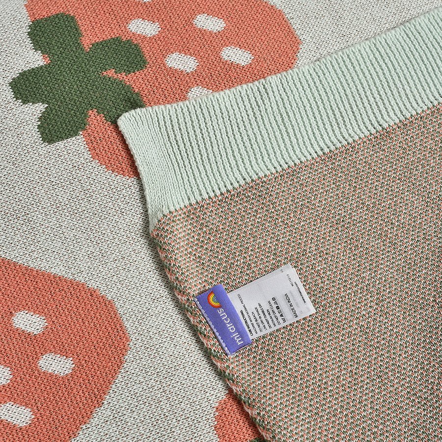 1Pk Cotton Knitted Blanket