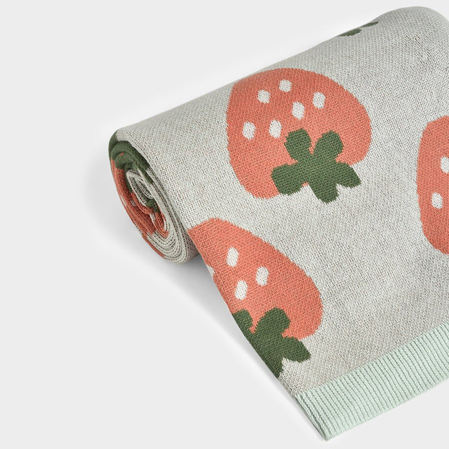 1Pk Cotton Knitted Blanket