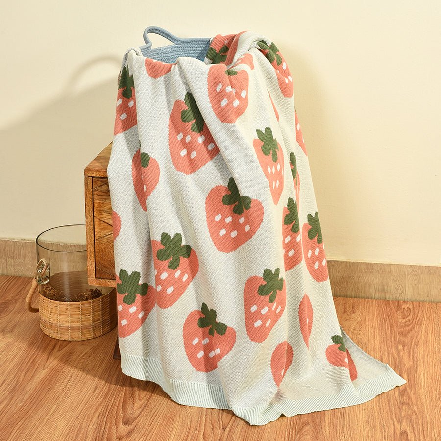 1Pk Cotton Knitted Blanket