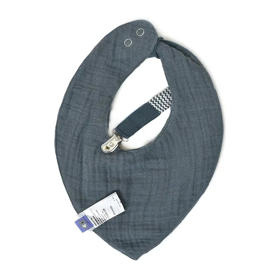 2Pk Cotton Woven - 2L Muslin Bib