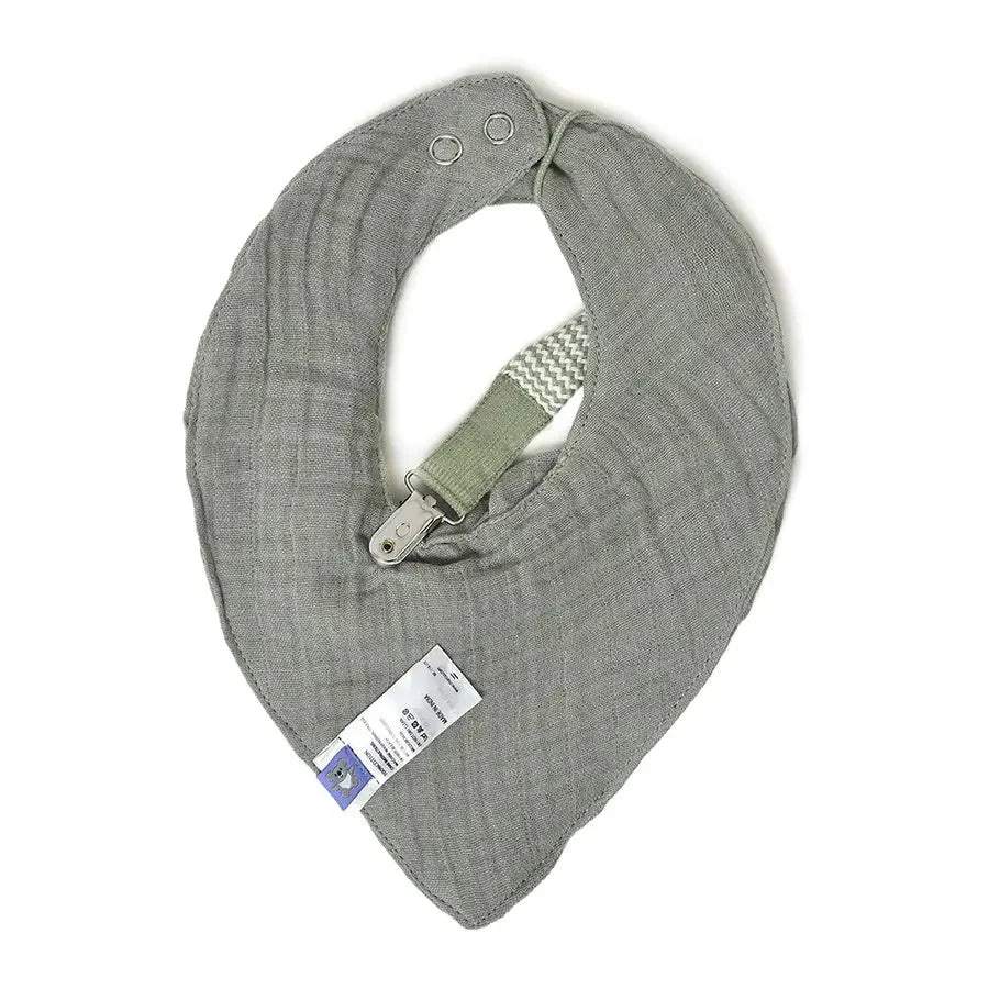 2Pk Cotton Woven - 2L Muslin Bib