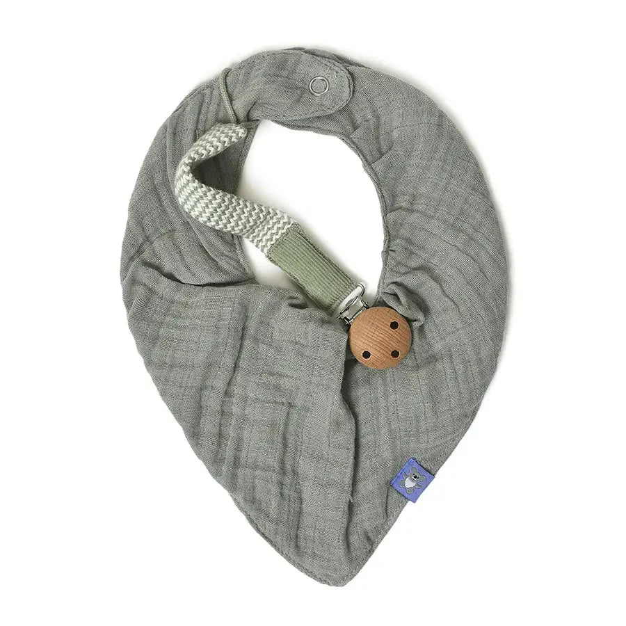 2Pk Cotton Woven - 2L Muslin Bib