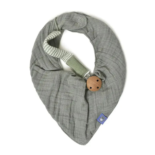 2Pk Cotton Woven - 2L Muslin Bib