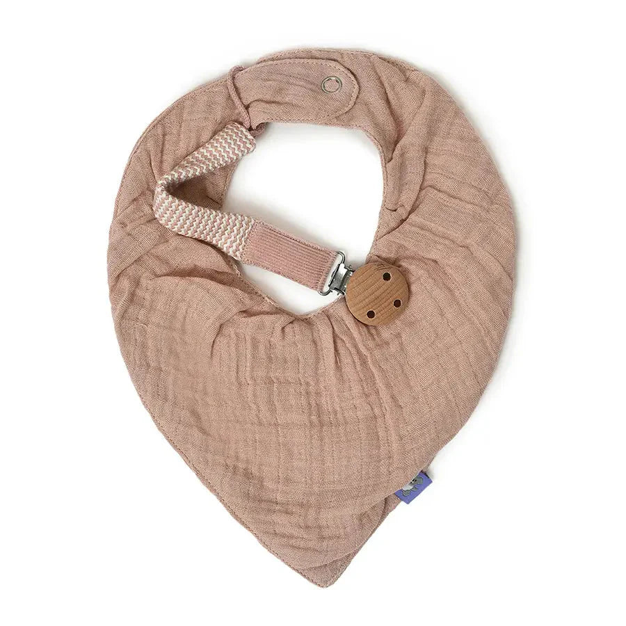 2Pk Cotton Woven - 2L Muslin Bib