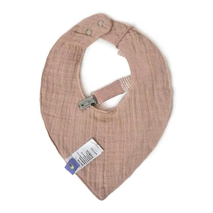 2Pk Cotton Woven - 2L Muslin Bib
