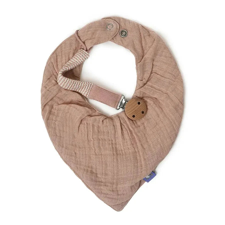 2Pk Cotton Woven - 2L Muslin Bib