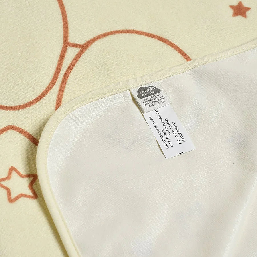 1Pk Cottonpolyester Knitted Mattress Protector