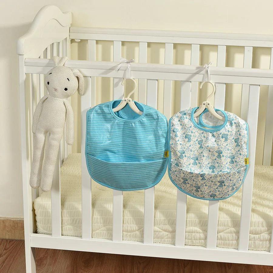 Peanuts™ Feeding Bib Blue Pack of 2