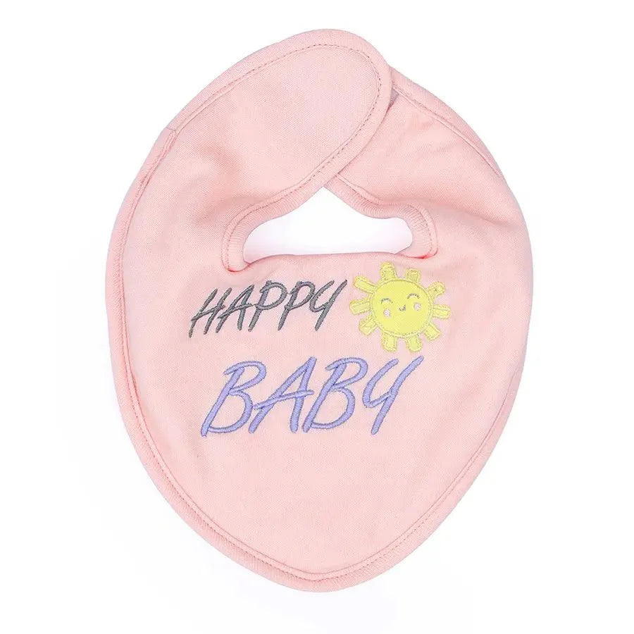 3Pk Cotton Knitted - Interlock Bib