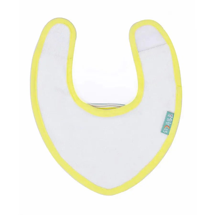 3Pk Cotton Knitted - Interlock Bib