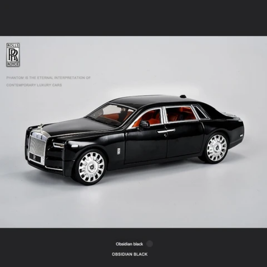 Rolls Royce Phantom Metal Diecast Car 1:20 (22.5 x 9 cm)