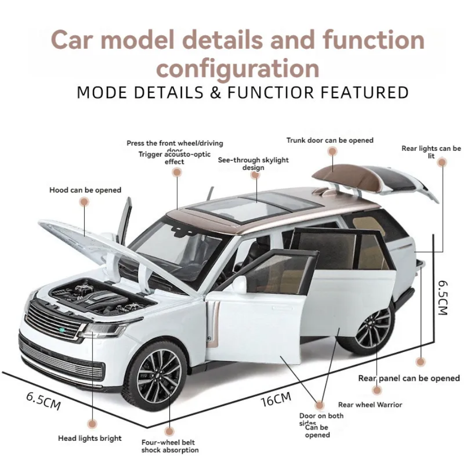 Range Rover SV Metal Diecast Car